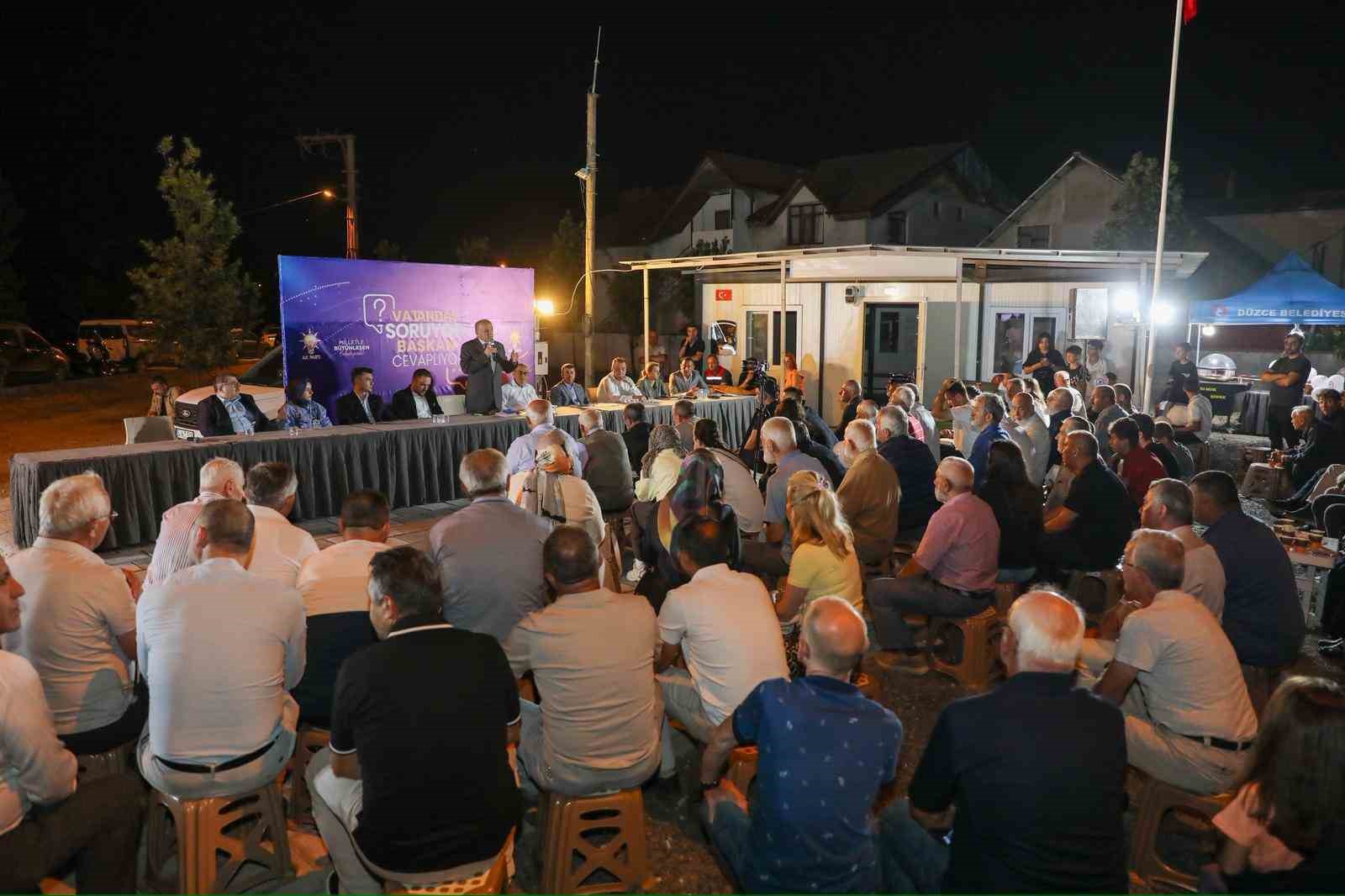 Düzce’ye 500 milyon liralık asfalt serilecek