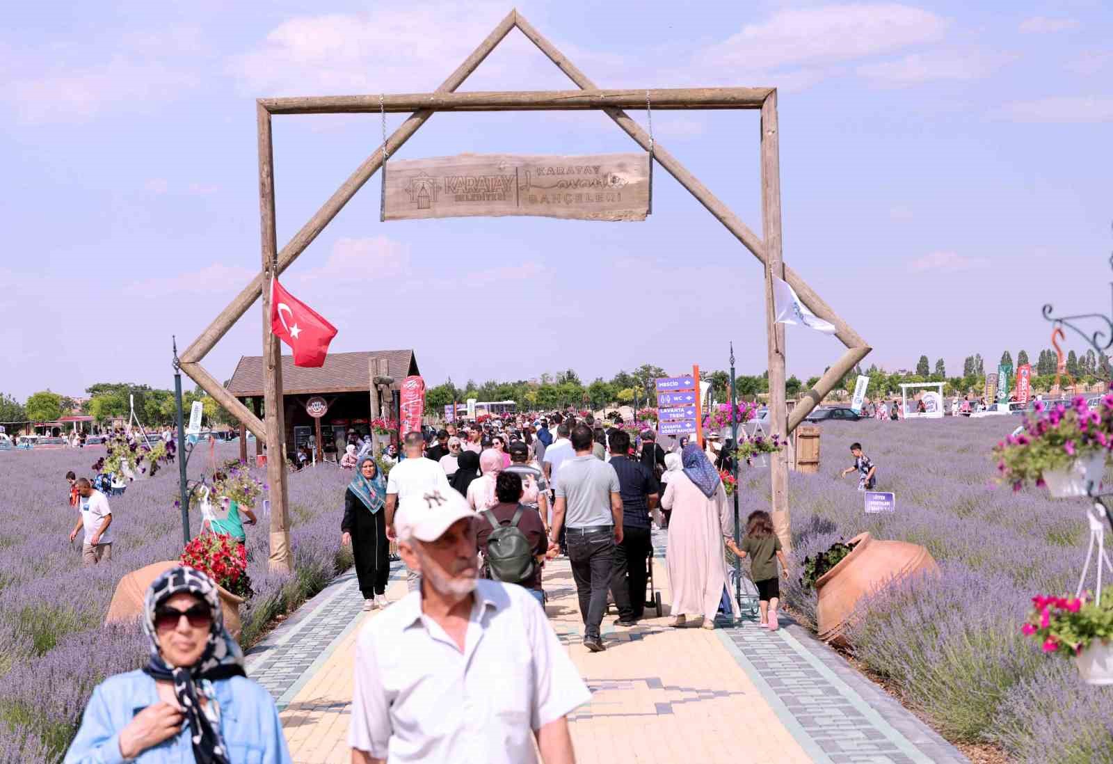 Konya’da "Karatay Lavanta Günlerinde" festival coşkusu
