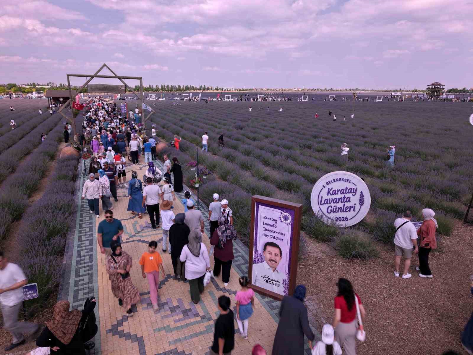 Konya’da "Karatay Lavanta Günlerinde" festival coşkusu