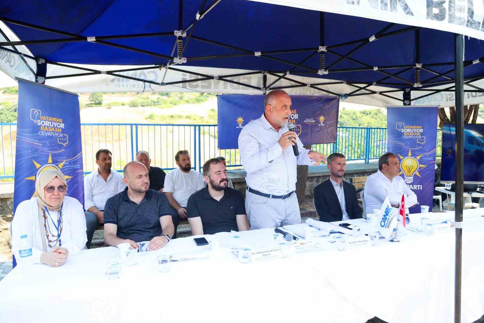 Vatandaş sordu, Başkan Sandıkçı cevapladı
