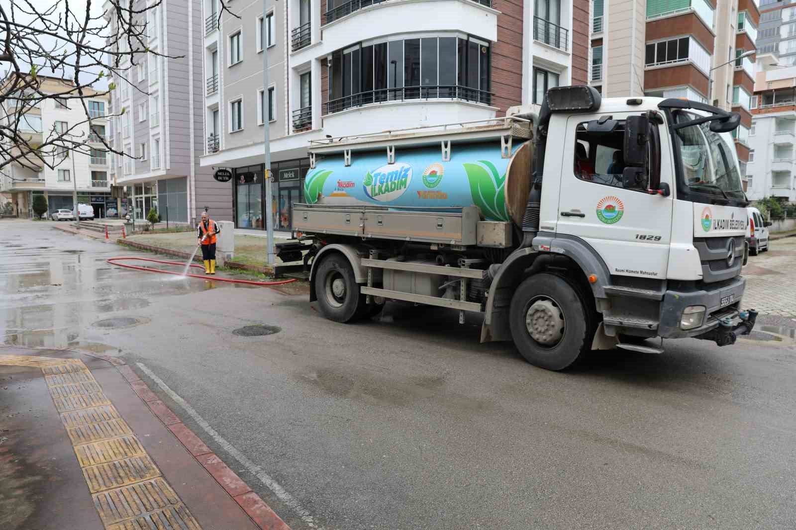 İlkadım’da kapsamlı temizlik çalışmaları