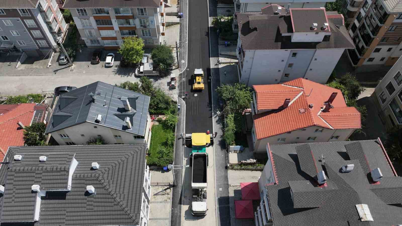 Bolu Belediyesi 2 sokakta üstyapı çalışmalarını tamamladı: Yollar trafiğe açıldı
