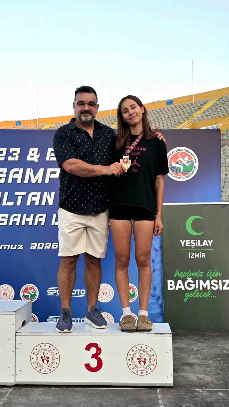 Aydınlı atletlerden Türkiye Şampiyonası’nda 3 madalya