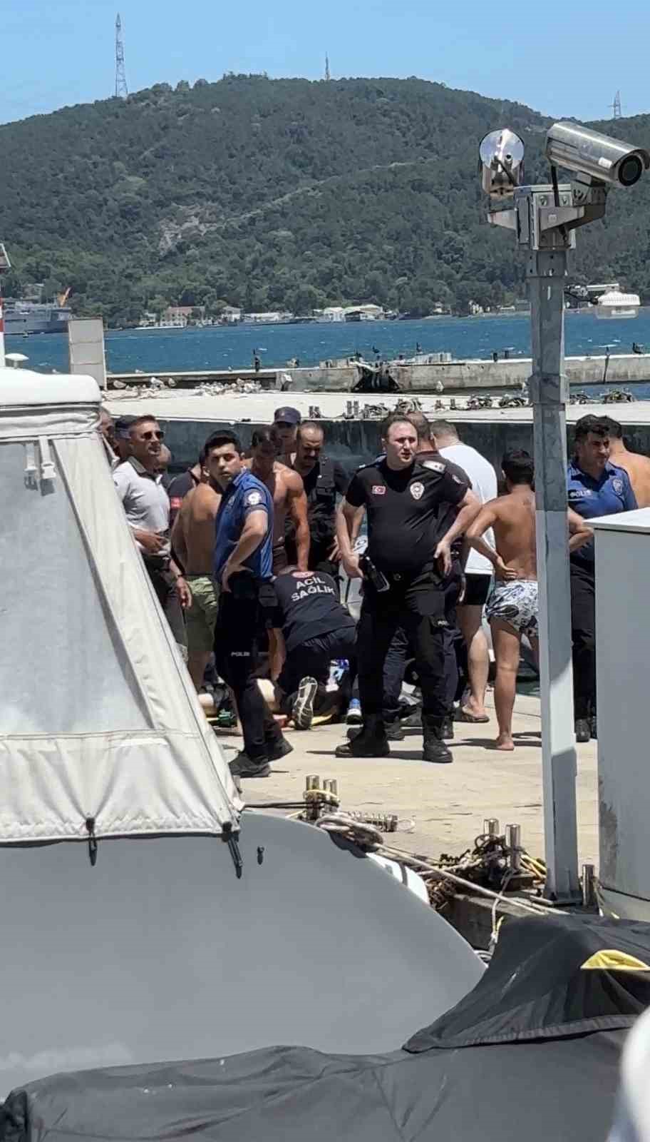 Sarıyer’de boğulma tehlikesi geçiren çocuk hastaneye kaldırıldı