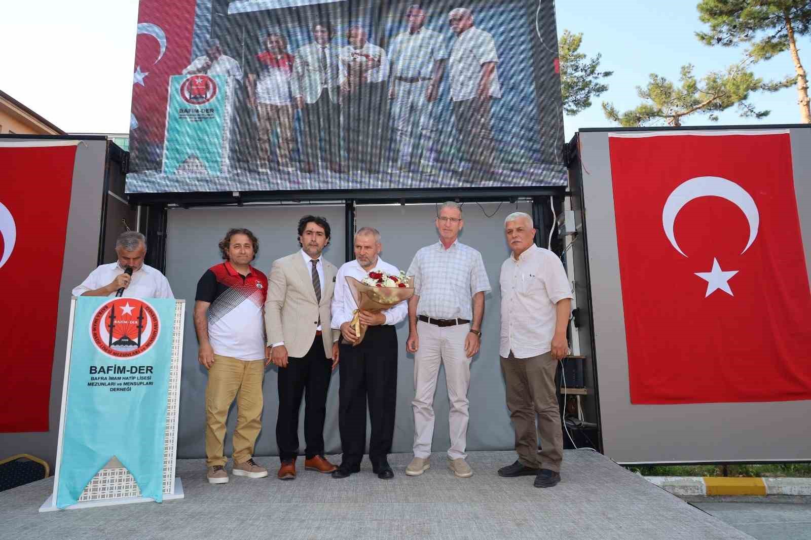 Bafra’da imam hatip mezunları 23’üncü kez bir araya geldi