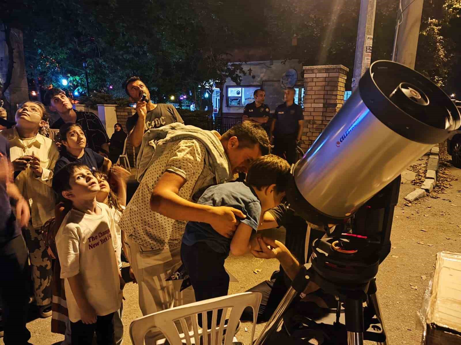 Orhaneli’de MobilFest ile bilim dolu gece