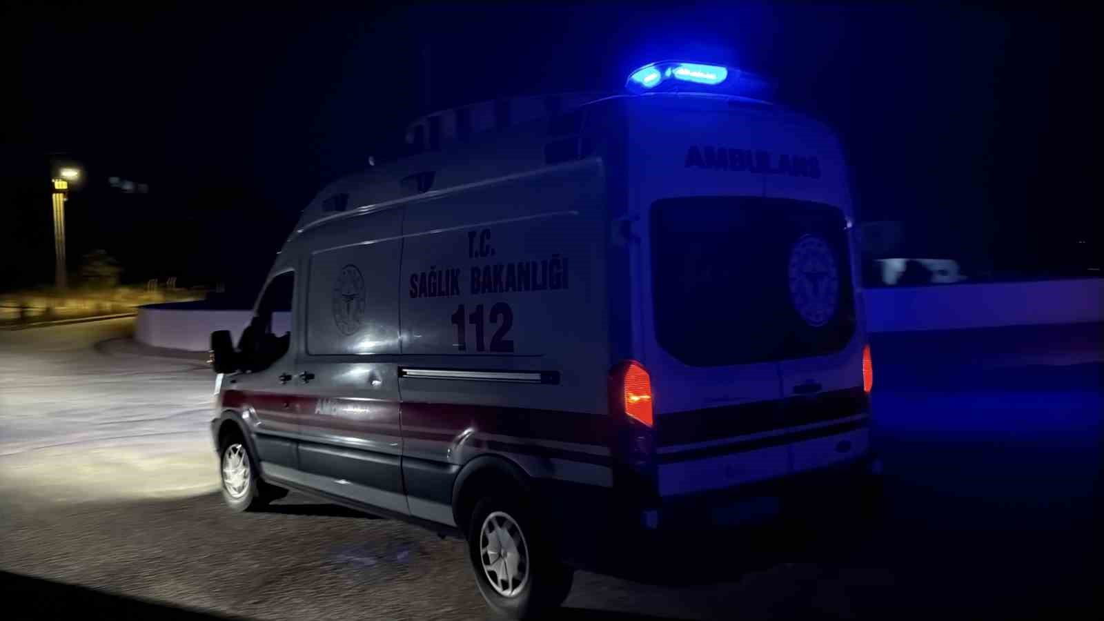 Sahte plakalı araçla kaçarken bekçiye çarpan şüpheli yakalandı