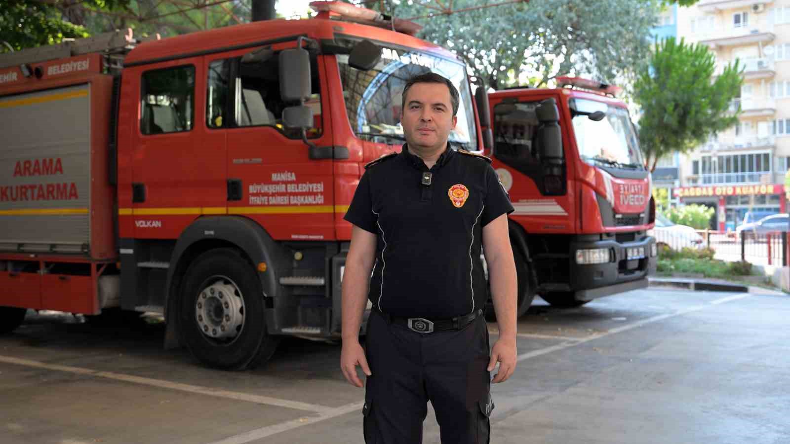 Manisa Büyükşehir’in "Akıllı" gözleri 7/24 yangına karşı nöbette