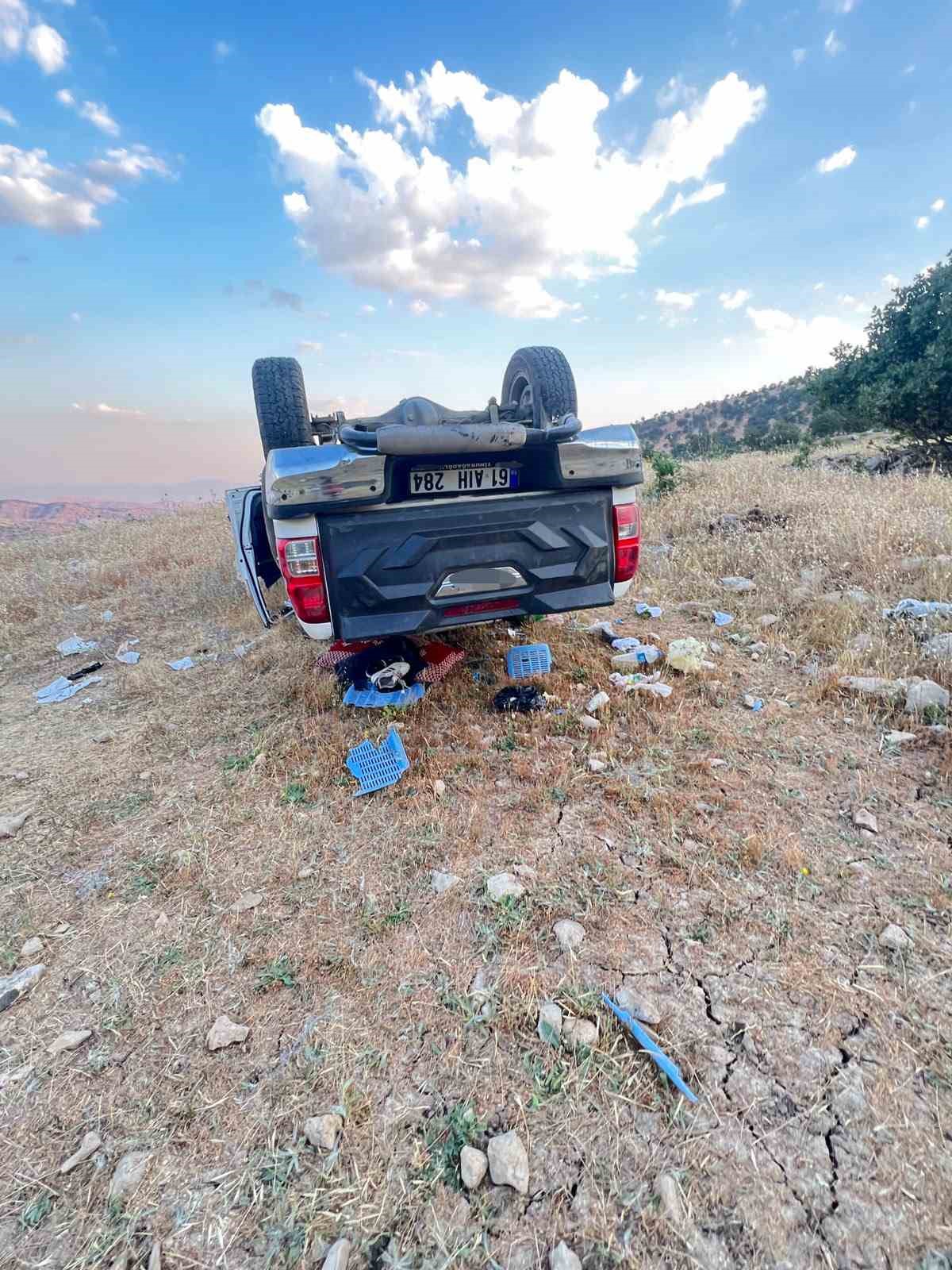 Cudi Dağı dönüşünde dört ayrı trafik kazası: 1 ölü, 8 yaralı