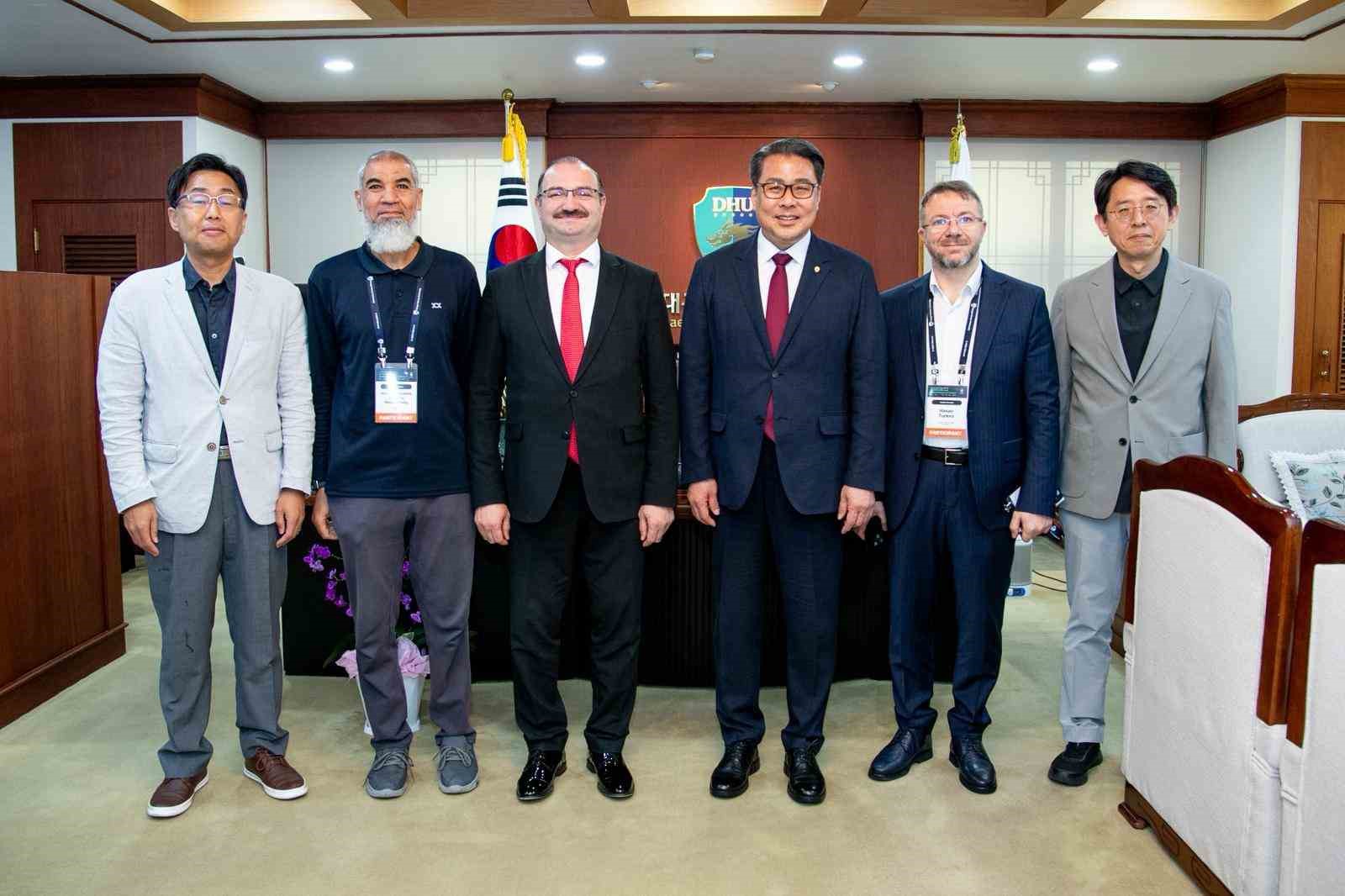 Atatürk Üniversitesi ile Daegu Haany Üniversitesi arasında akademik iş birliği anlaşması imzalandı