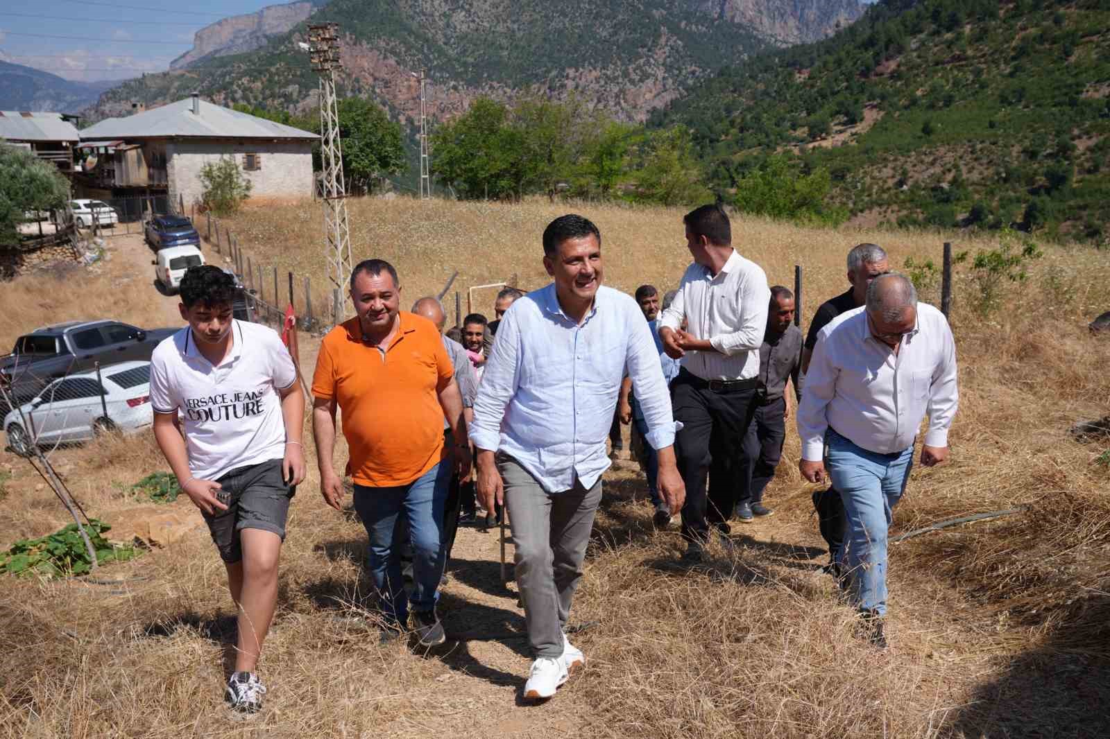 Başkan Atlı, kırsal mahallede vatandaşlarla buluştu