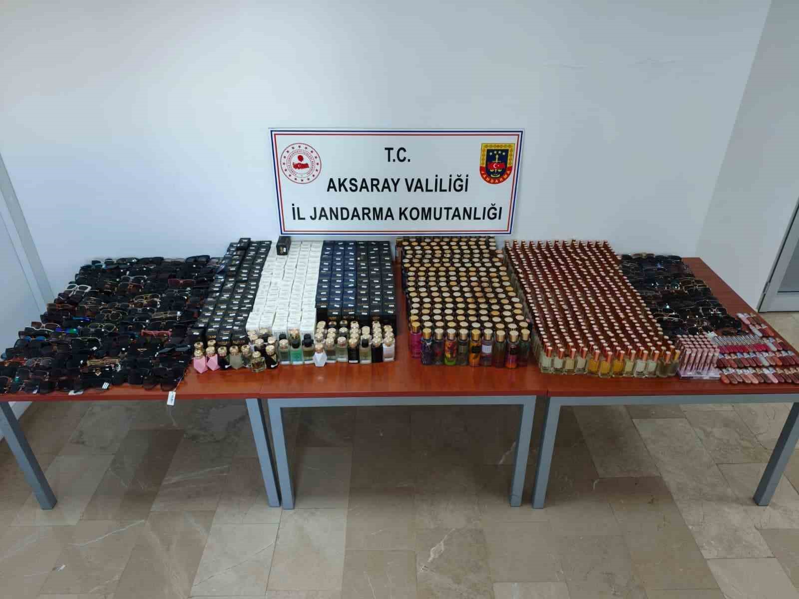 Aksaray’da 4,5 milyonluk kaçakçılık operasyonu: 3 gözaltı