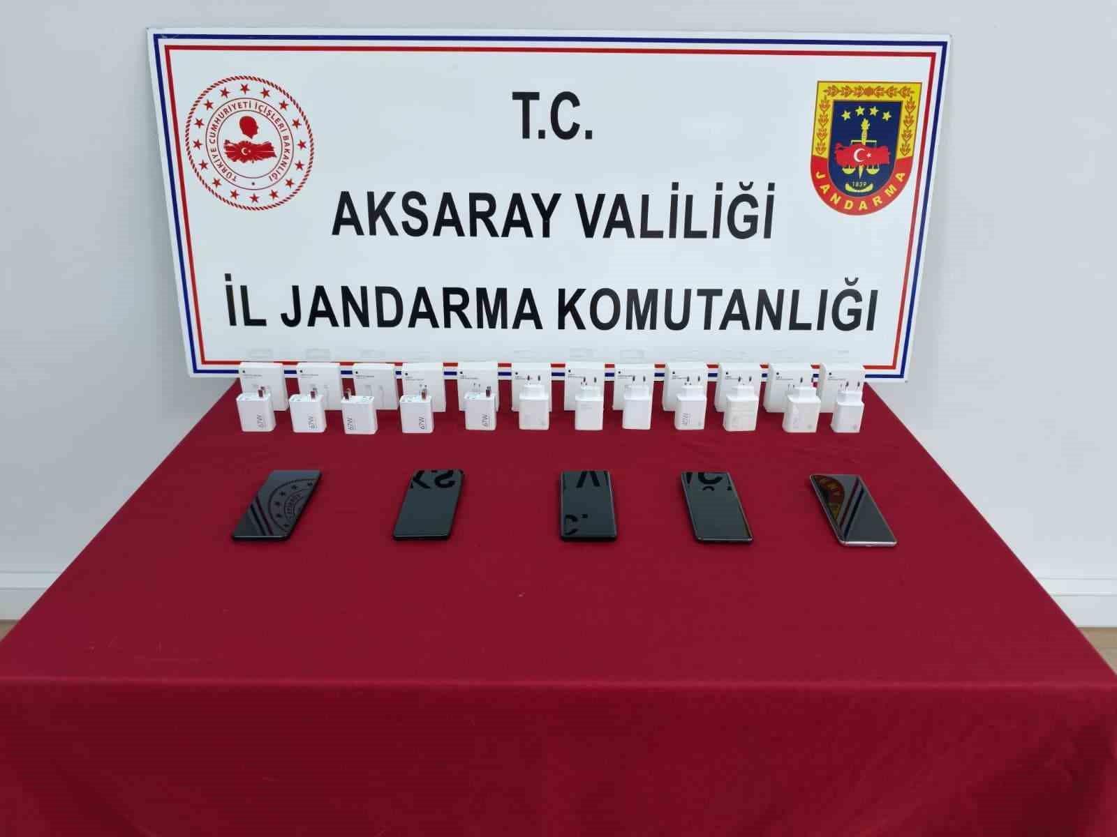 Aksaray’da 4,5 milyonluk kaçakçılık operasyonu: 3 gözaltı