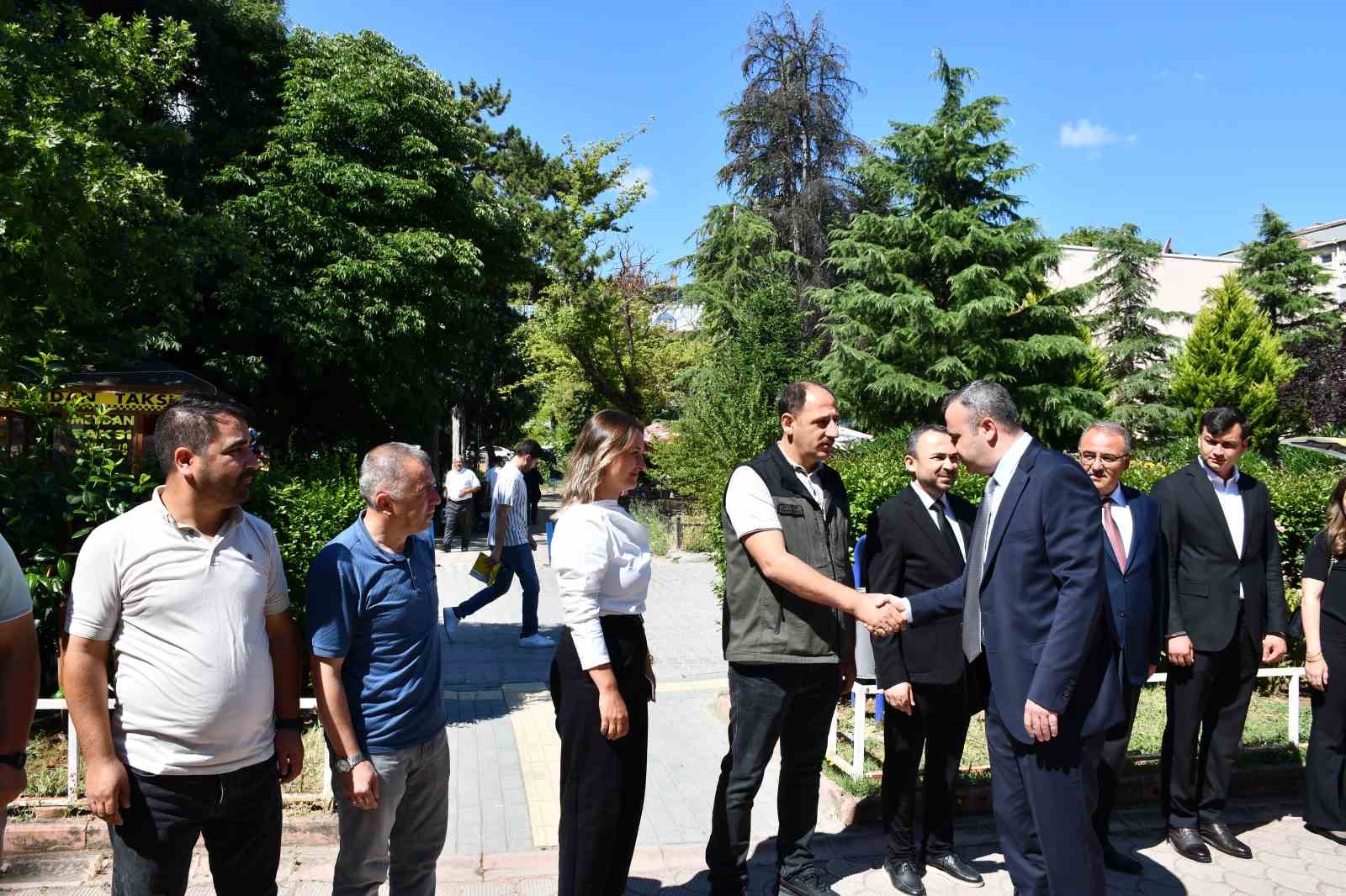 Yeni Vezirköprü Kaymakamı Yıldız’a karşılama