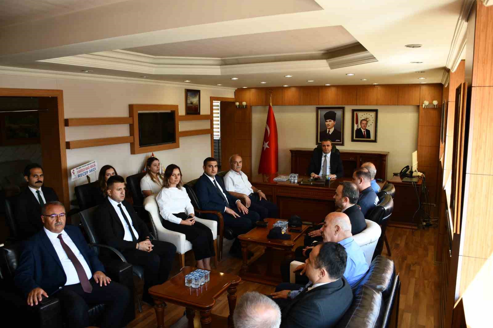 Yeni Vezirköprü Kaymakamı Yıldız’a karşılama