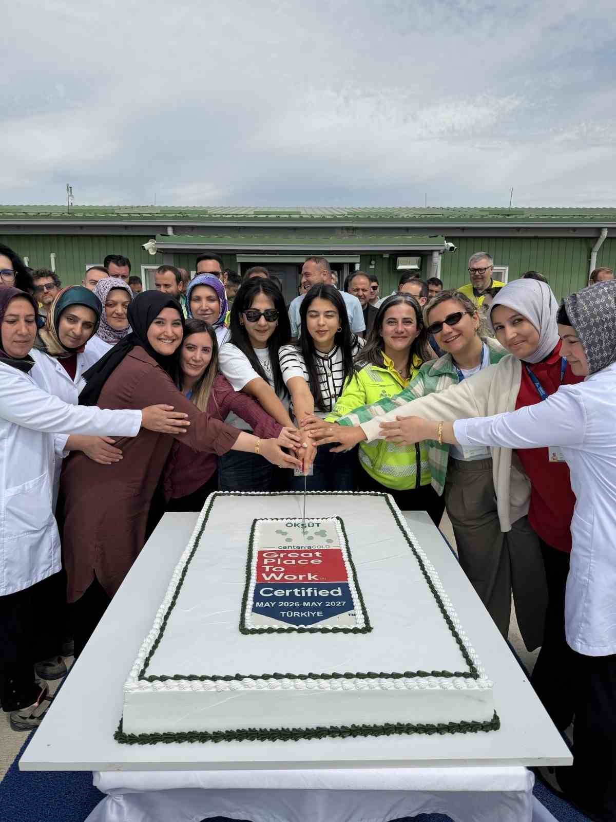 Öksüt Altın Madeni Great Place to Work sertifikası aldı