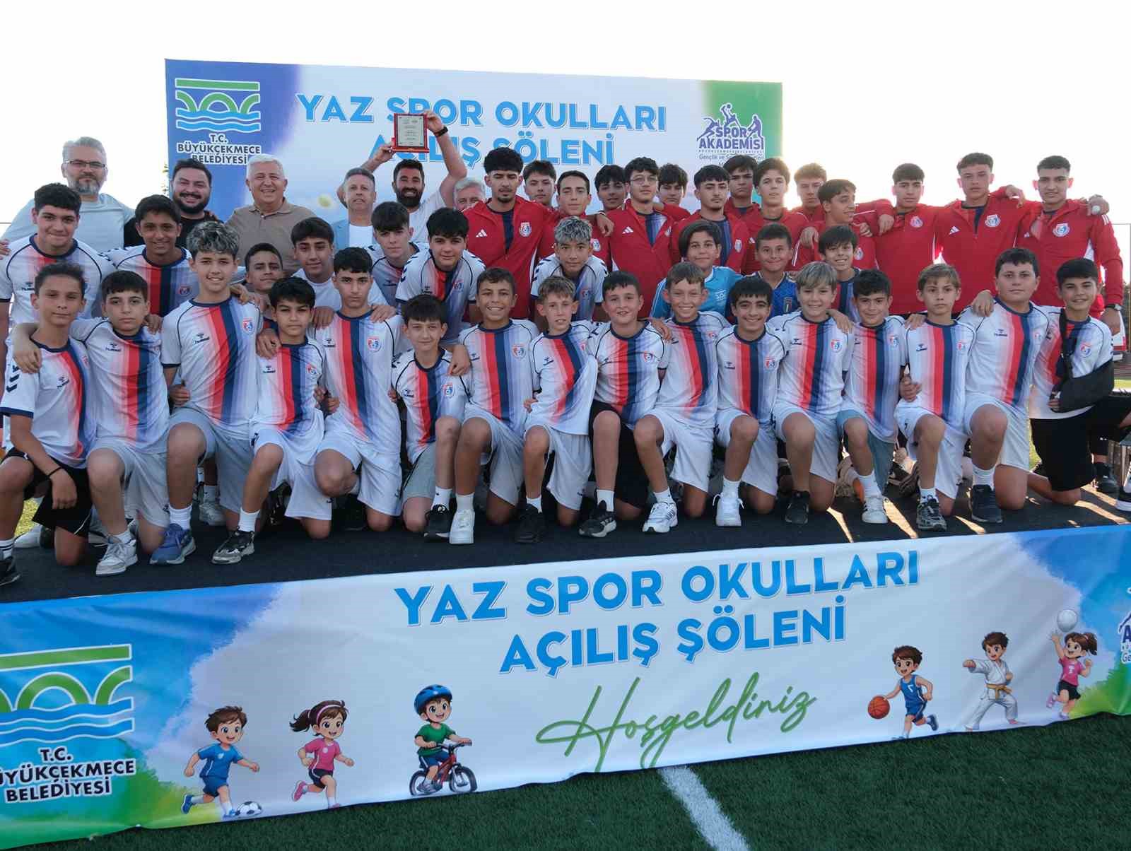 Büyükçekmece’de Yaz Spor Okulları başladı