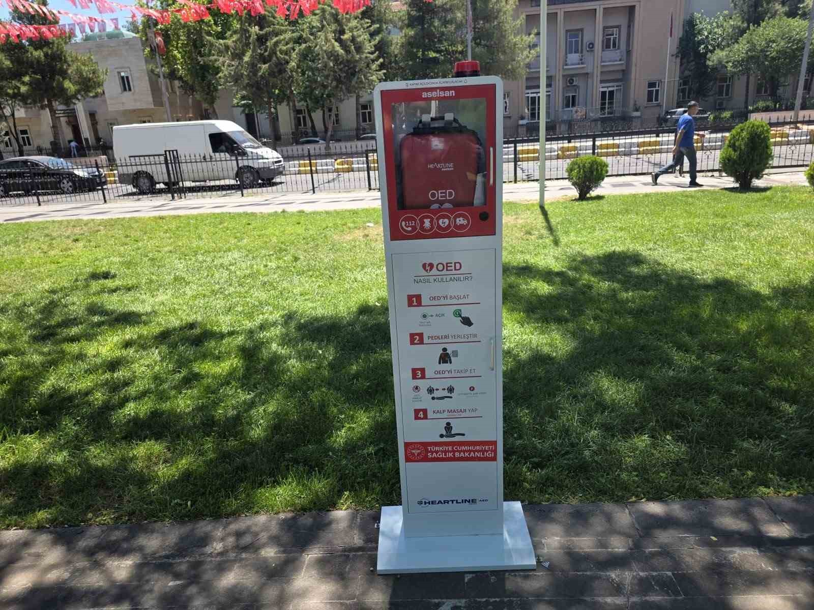 Diyarbakır’da ani kalp durmalarına karşı hayat kurtaran uygulama:  OED cihazları hizmete girdi