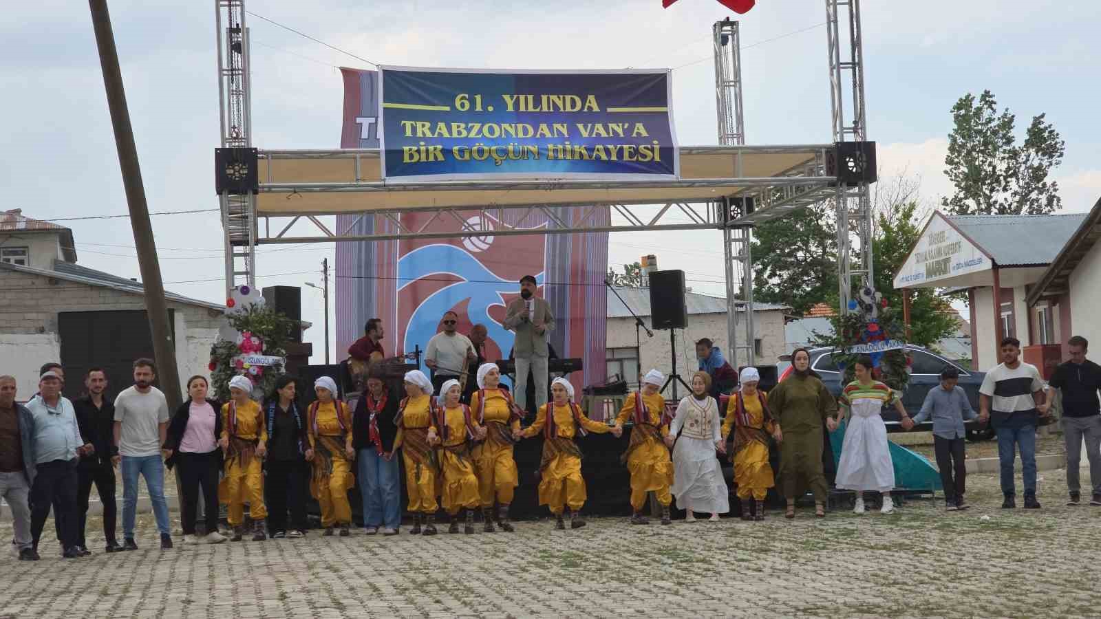 Trabzon’dan Van’a uzanan göç hikâyesinin 61. yılı kutlandı