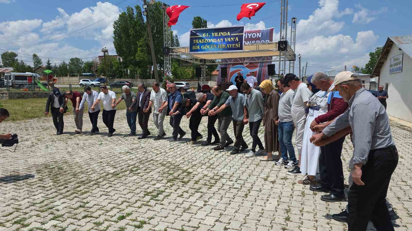 Trabzon’dan Van’a uzanan göç hikâyesinin 61. yılı kutlandı