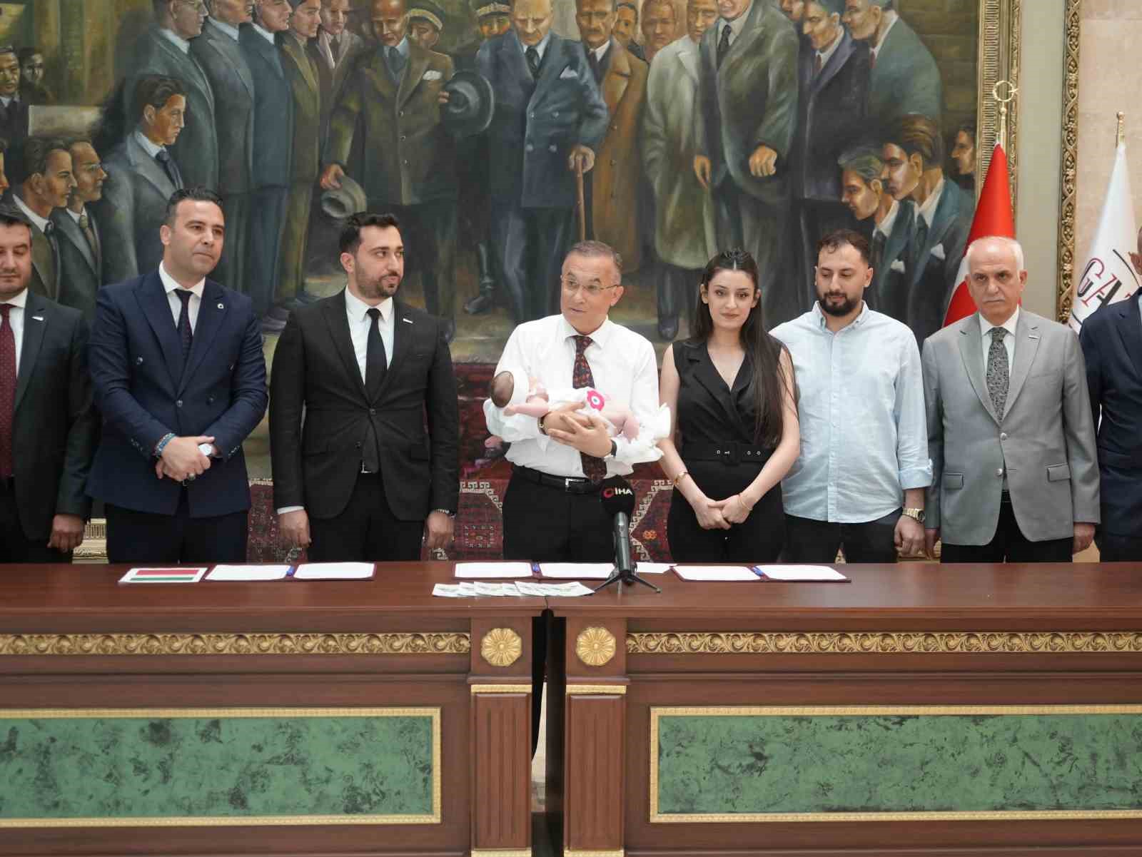 MÜSİAD Gaziantep Şubesi "Aileye bereket, çocuğa destek" protokolünü imzaladı