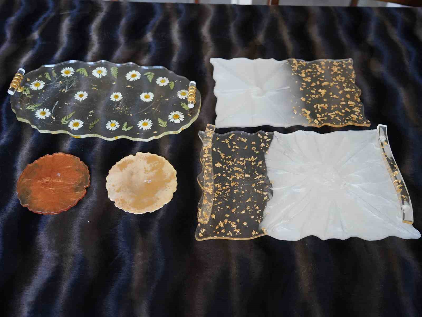 Küçük bir odada hayal ile başladı, epoksi reçinesi mesleği oldu