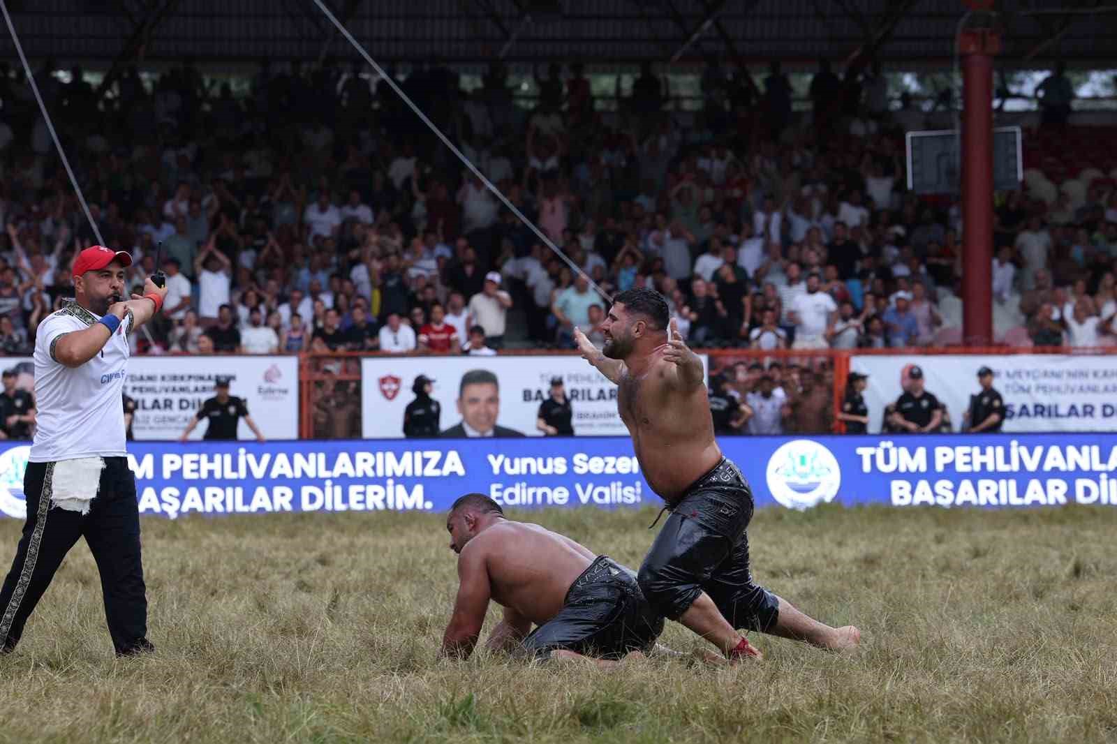 665. Tarihi Kırkpınar Yağlı Güreşleri Başpehlivanı Erkan Taş: "Çocukluk hayalimizdi"