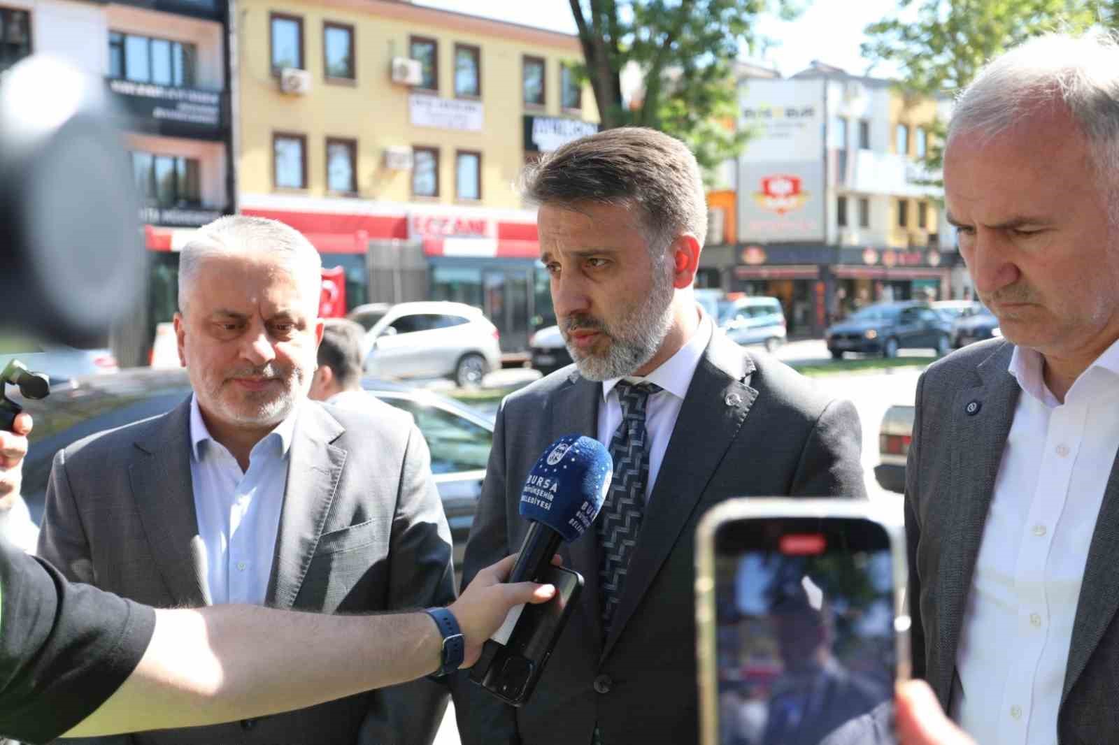 Bursa’nın metrobüsü ilk kez İnegöl’de görücüye çıktı