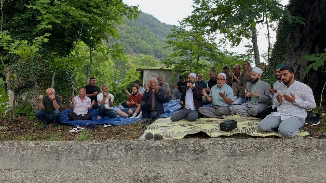 Sinop’ta yağmur ve bereket duası