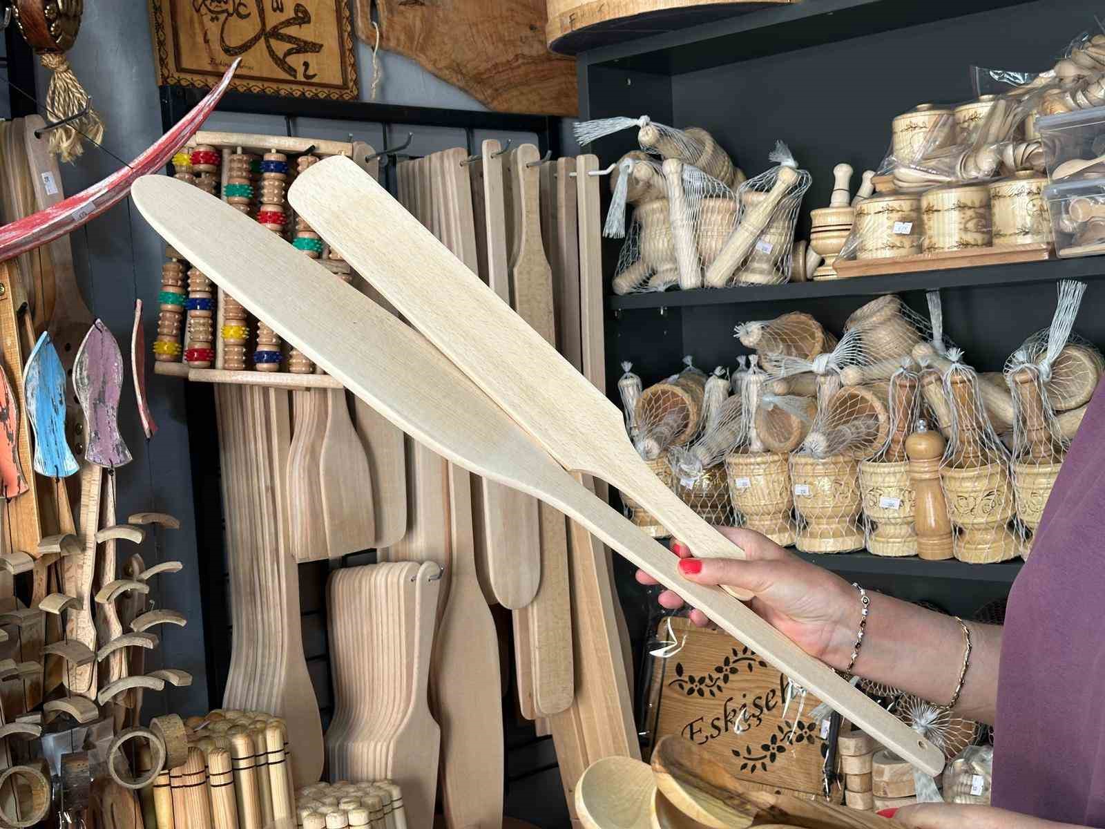 Şimşir kaşıklara yoğun ilgi