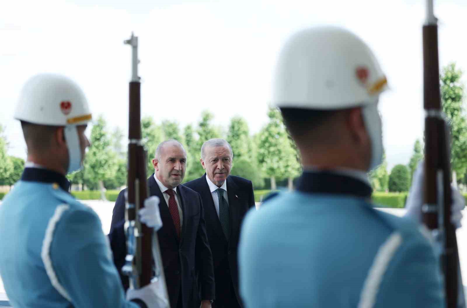 Cumhurbaşkanı Erdoğan, Bulgaristan Başbakanı Radev’i kabul etti