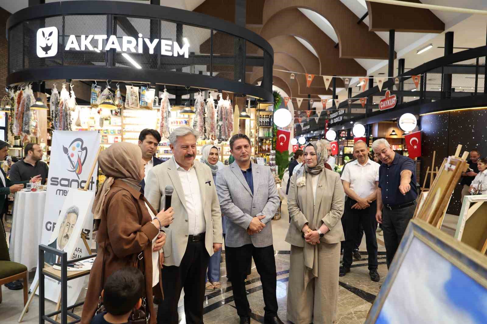 Çarşı Melikgazi’de sanat dolu bir gün