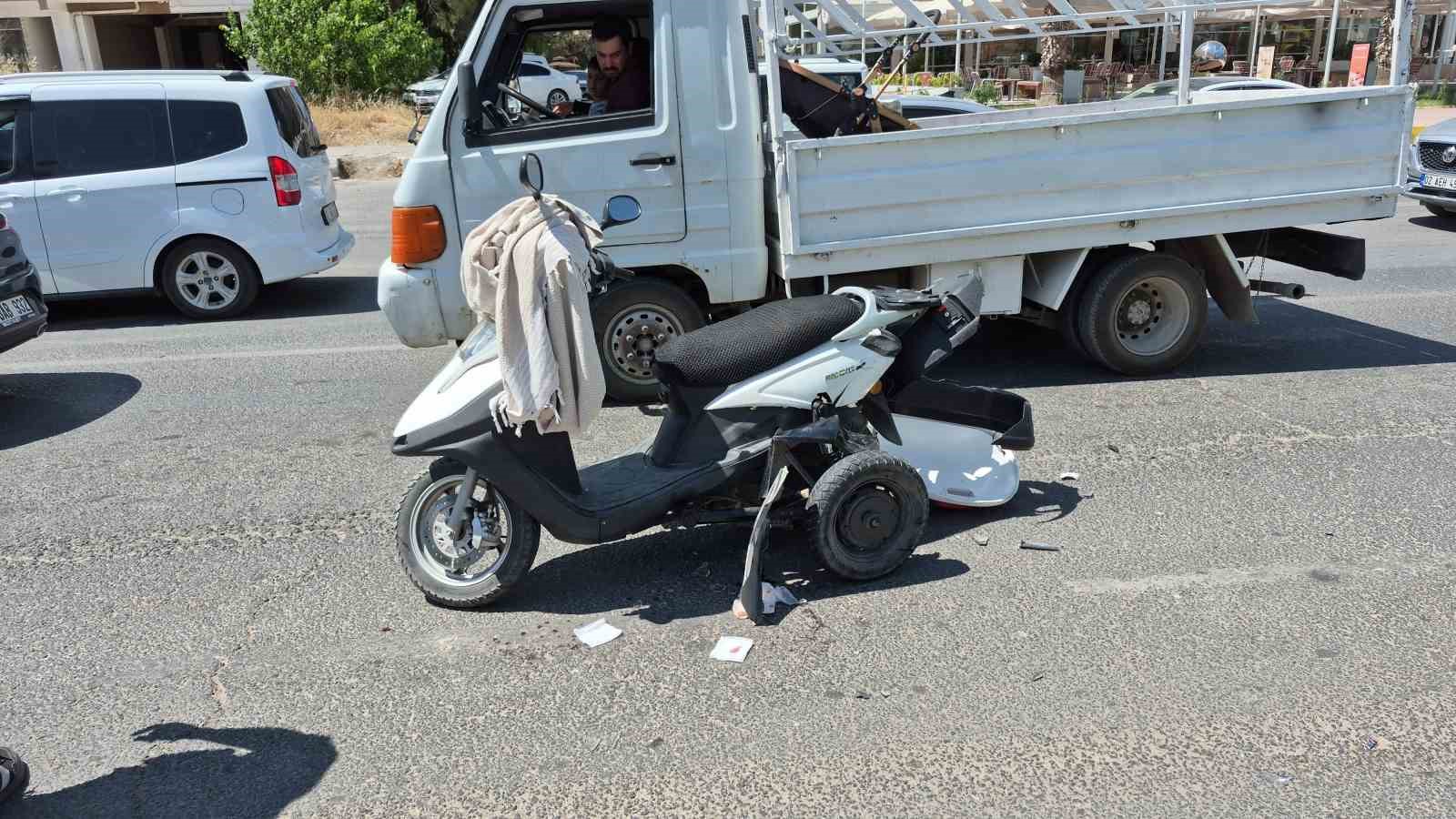 Adıyaman’da otomobille motosiklet çarpıştı: 1 yaralı