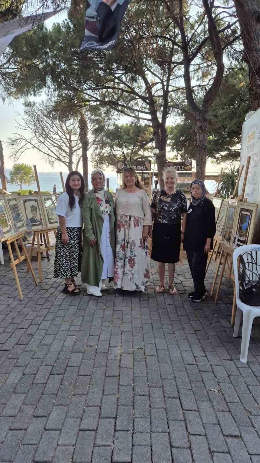Burhaniye’de Zeytinname Sergisi ilgi gördü