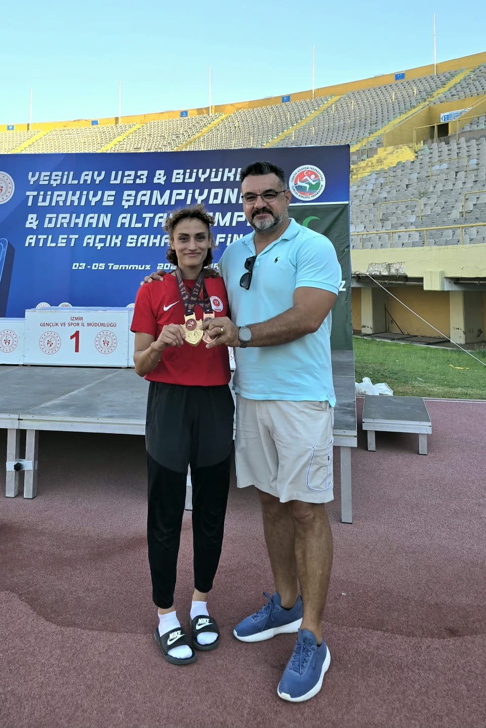 Aydınlı atletler, Türkiye Şampiyonası’ndan madalyayla döndü