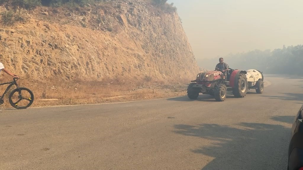 İznik’te korkutan yangın