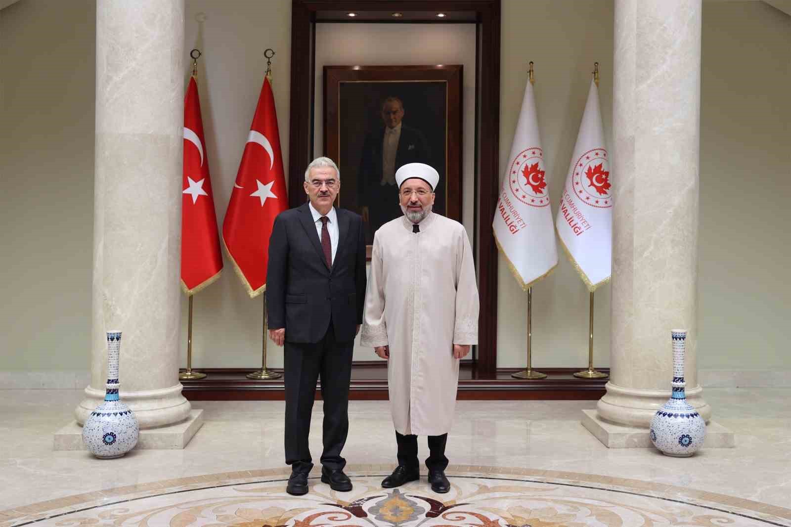 Diyanet İşleri Başkanı Arpaguş’tan Bursa Valiliği’ne ziyaret