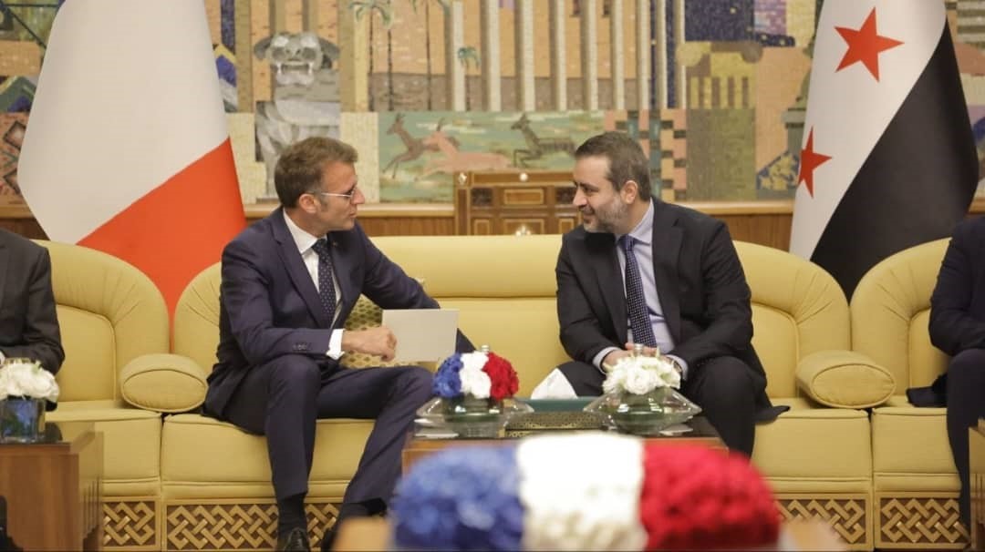 Fransa Cumhurbaşkanı Macron Suriye’de