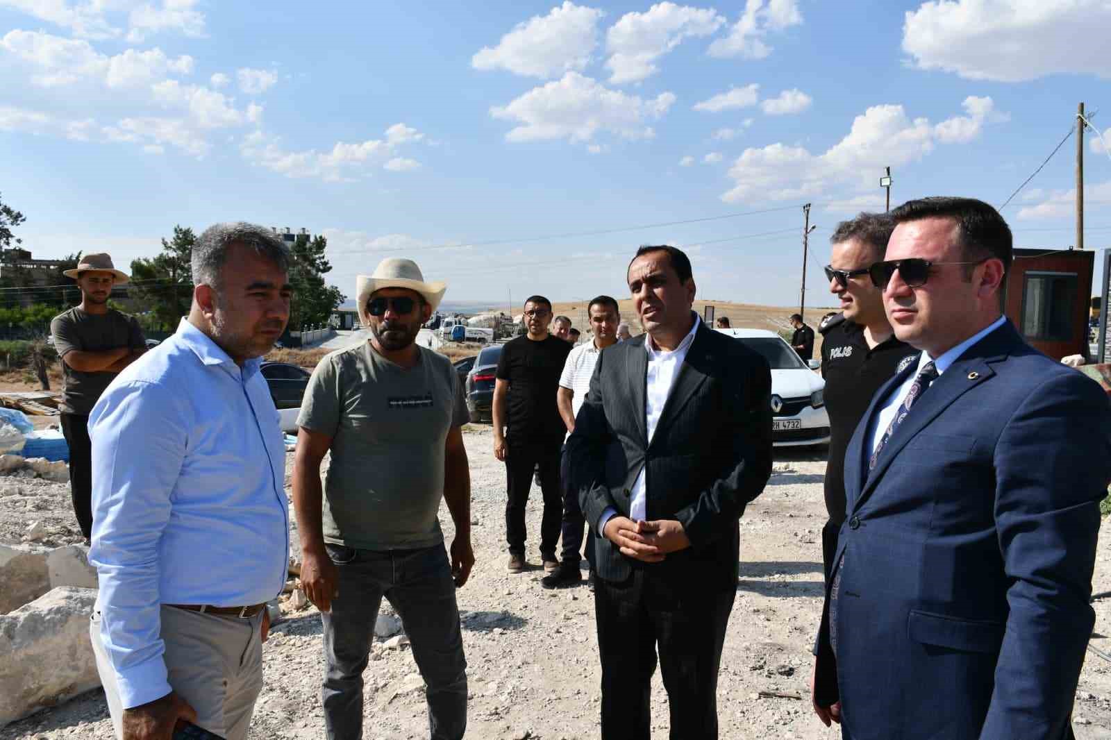 Başsavcıdan adliye binası inşaatında inceleme