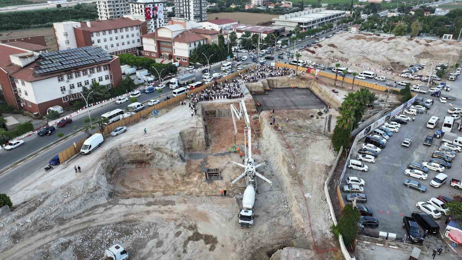 Tarsus’ta kültür, sanat ve sosyal yaşam merkezinin temeli atıldı