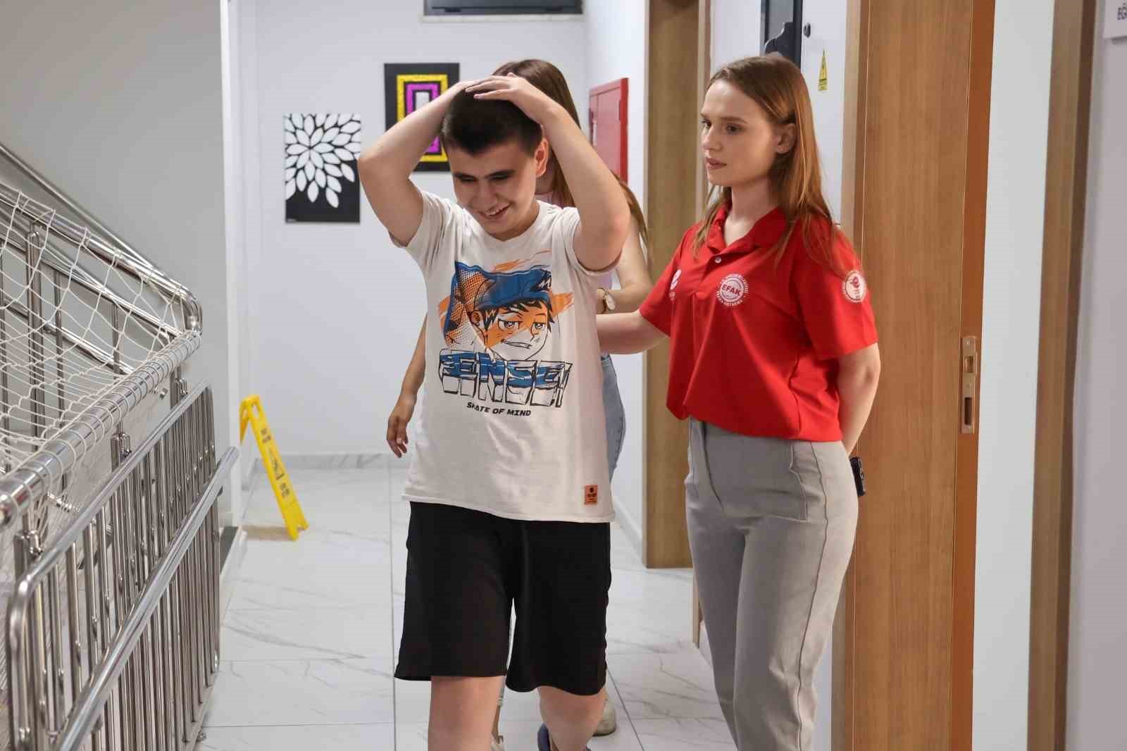EFAK’tan Otizm Yaşam Merkezi’nde hayat kurtaran tatbikat