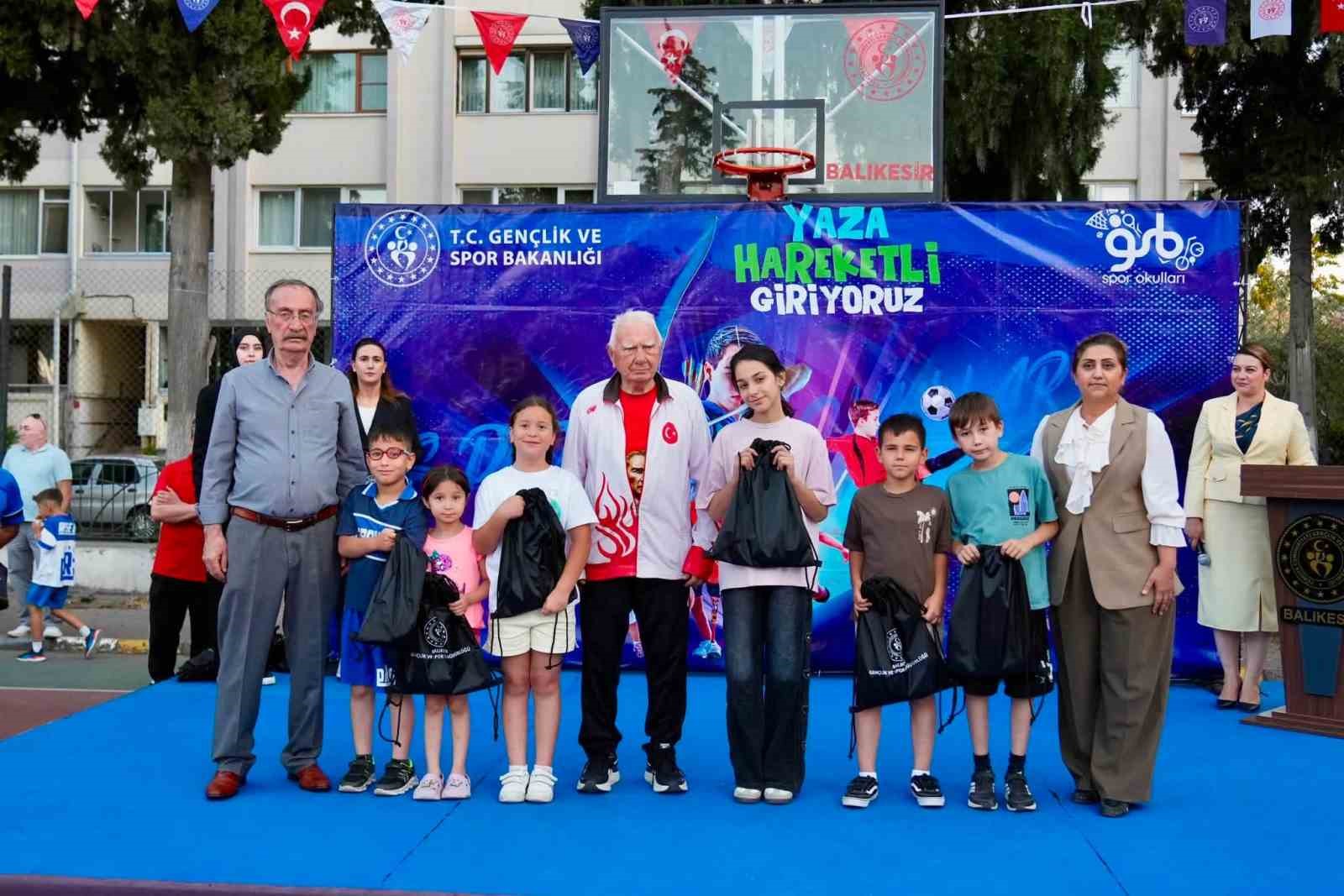 Balıkesir’de gençler yaza hareketli giriyor
