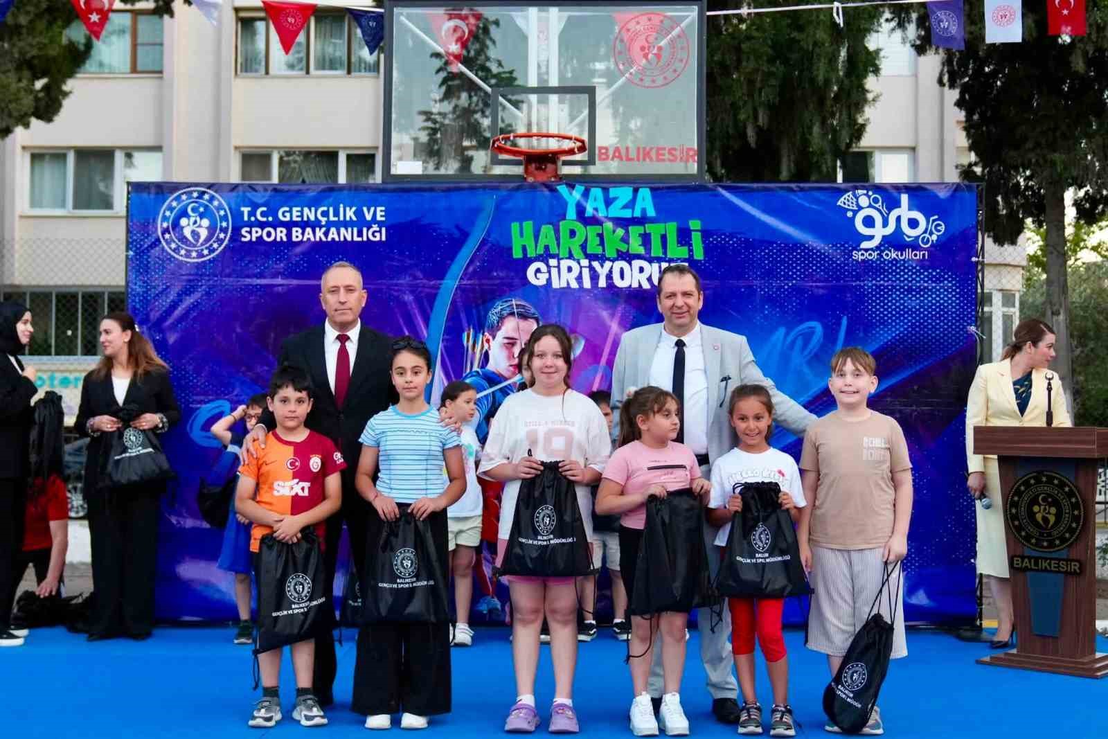 Balıkesir’de gençler yaza hareketli giriyor