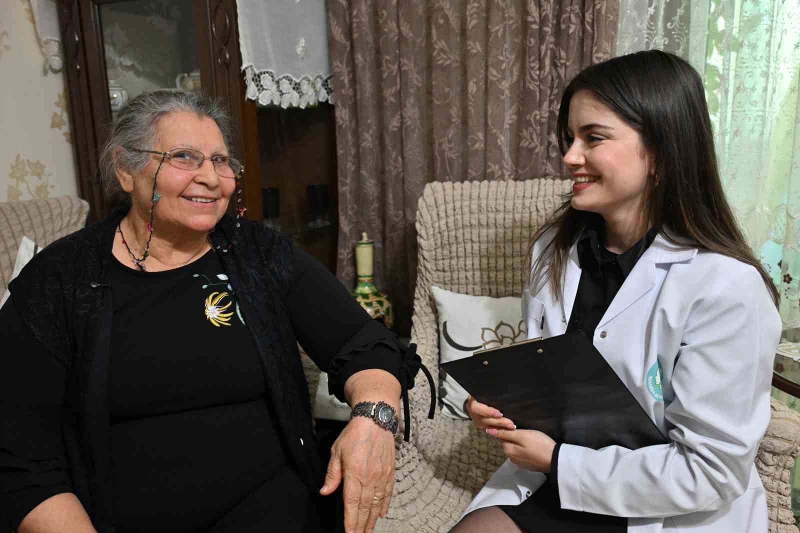 Yaşlı ve engellilere evlerinde sağlık desteği