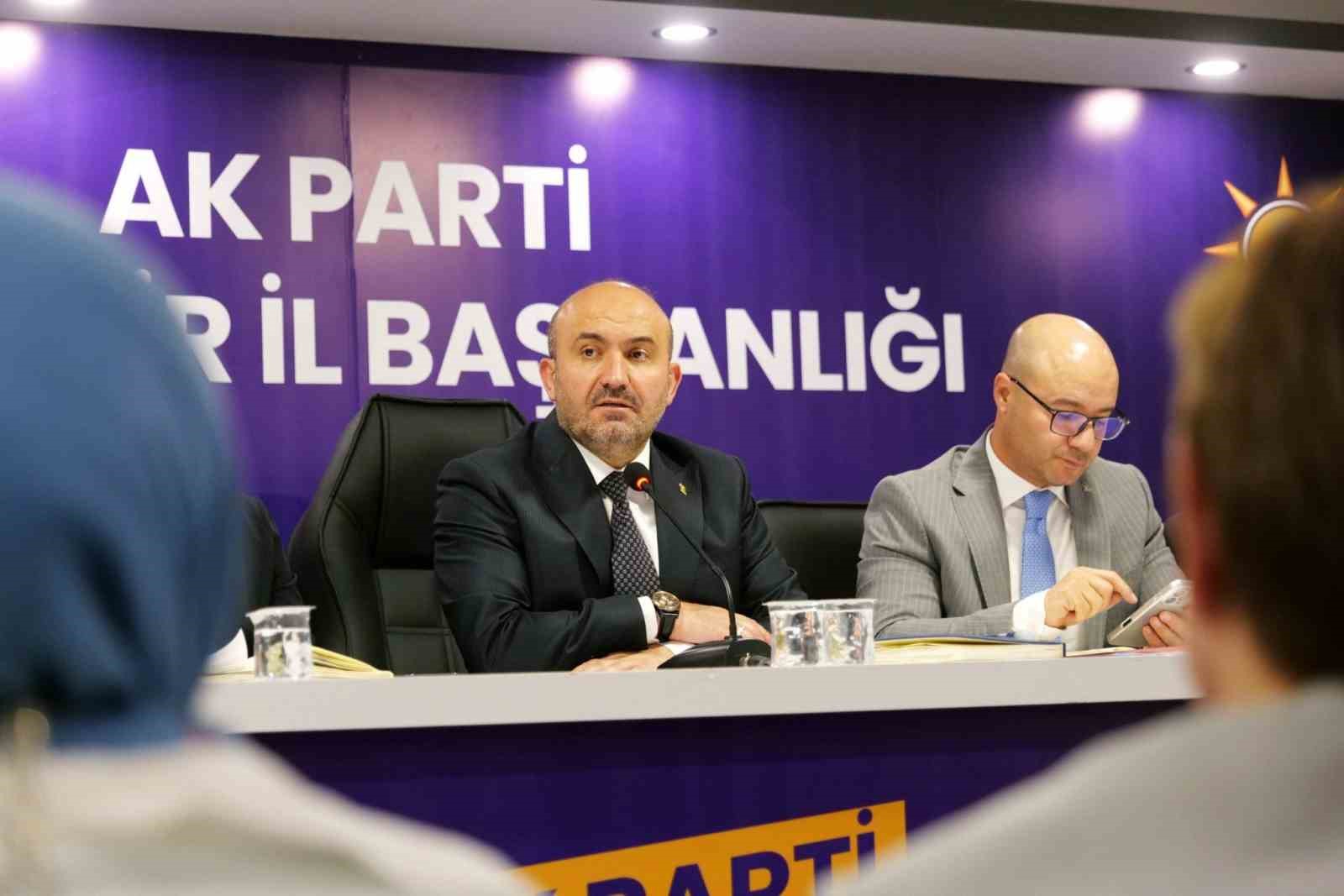 AK Parti’de değerlendirme toplantısı