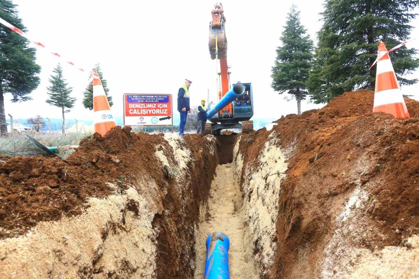 Acıpayam’da asbestli borular tarihe karışıyor