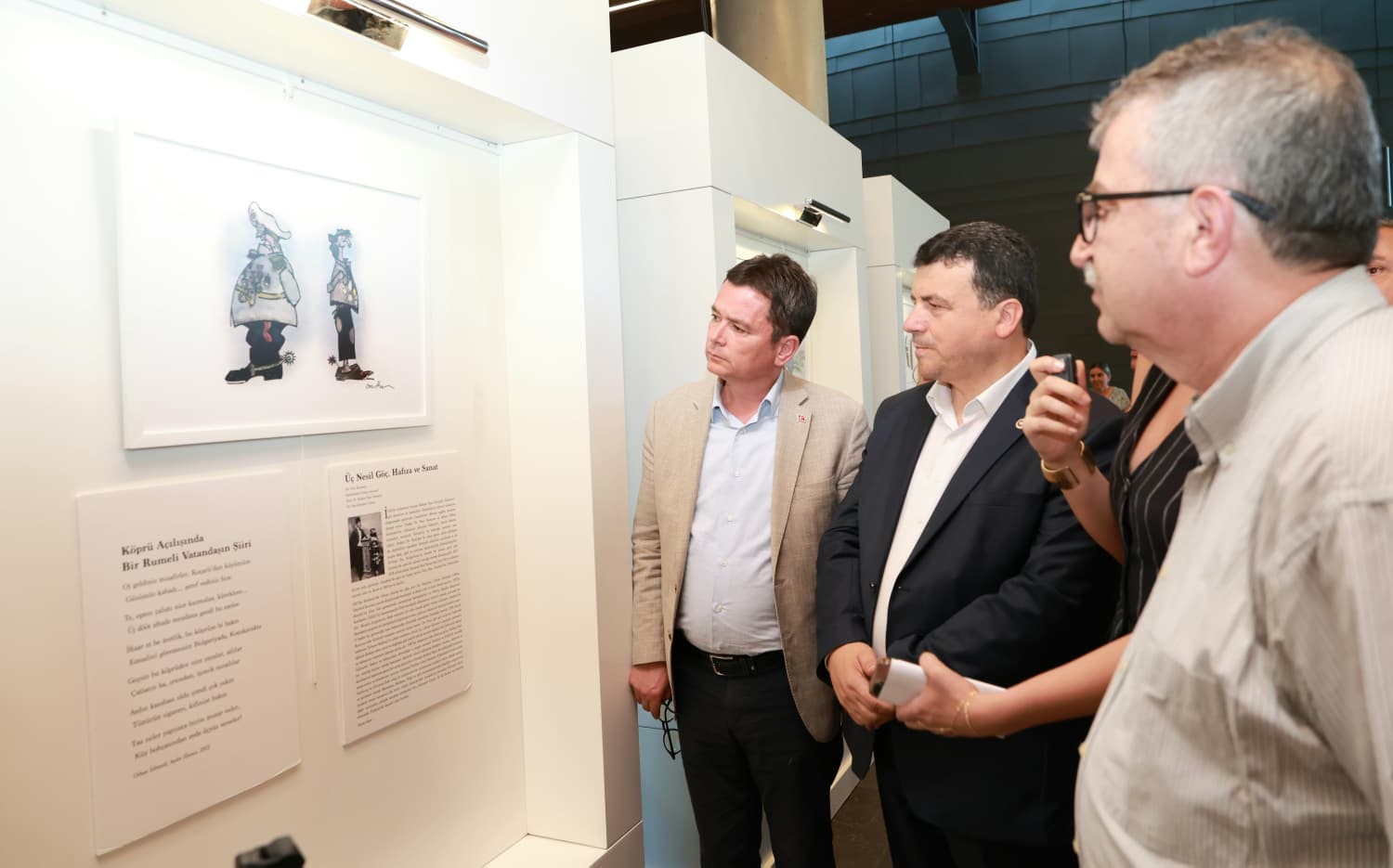 Osmangazi’de göçün hikayelerini karikatürlerle anlatan sergi