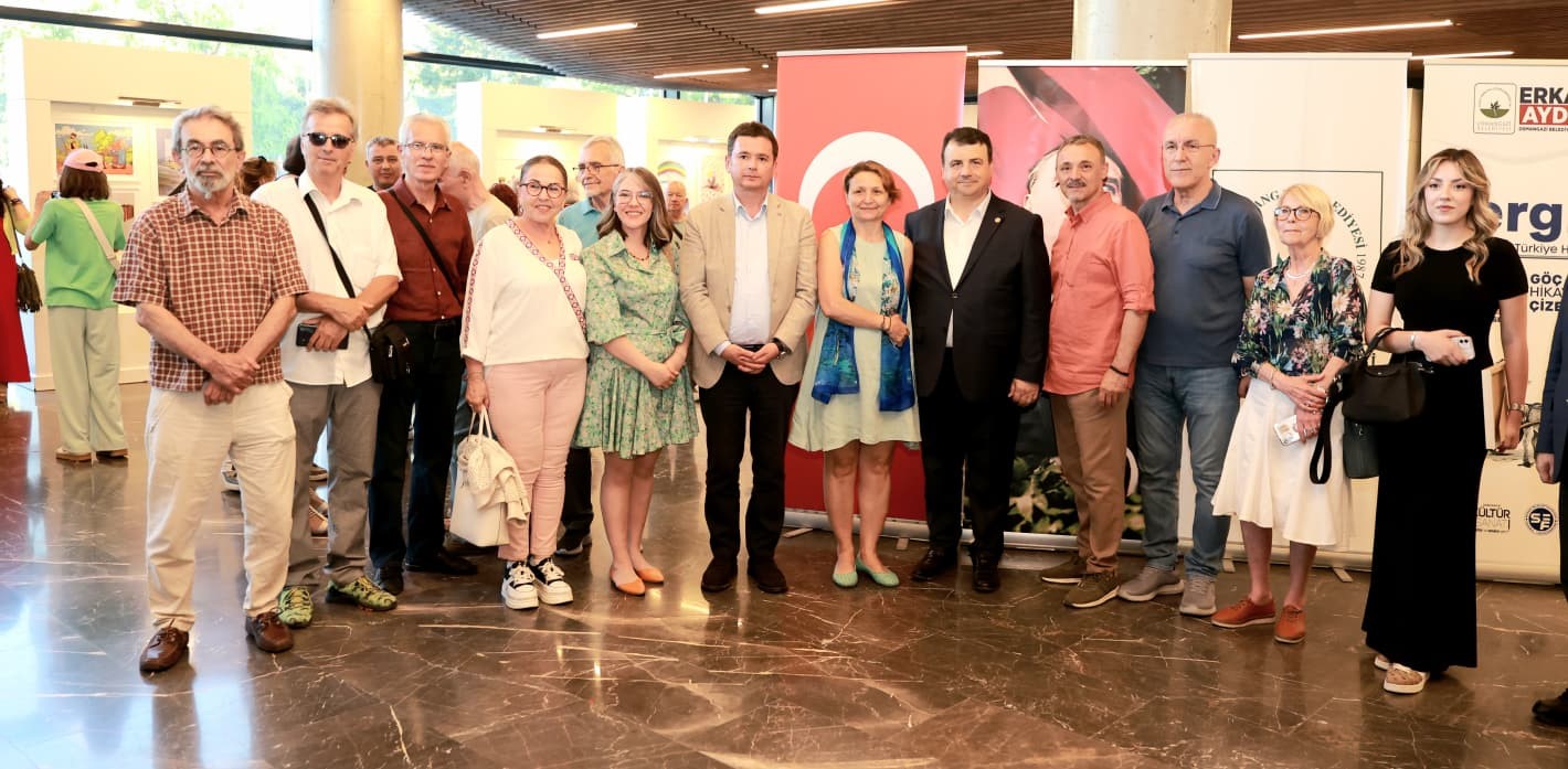 Osmangazi’de göçün hikayelerini karikatürlerle anlatan sergi