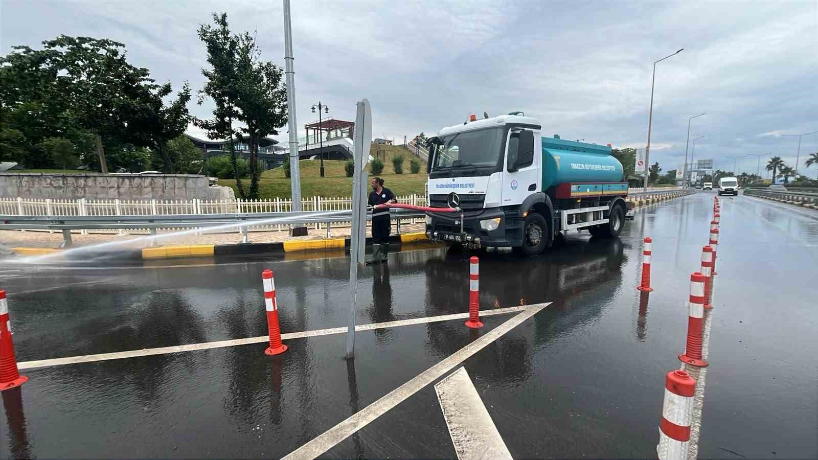 Trabzon’da yaz temizliği
