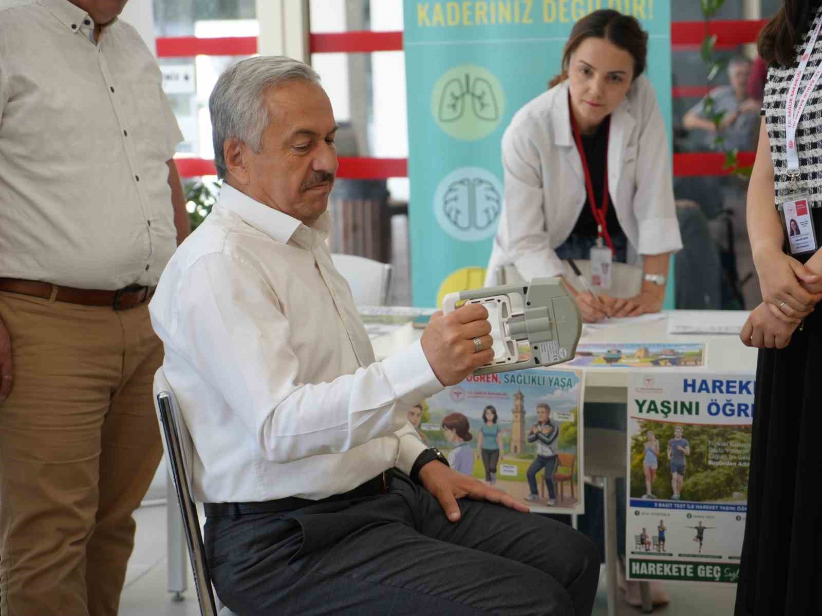 Huzurevinde konaklayan yaşlıların hareket yaşı belirlendi